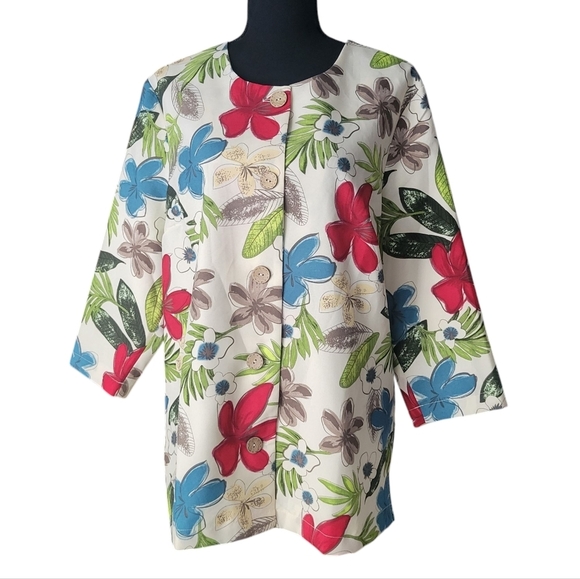 Koret Jackets & Blazers - Koret Floral Jacket